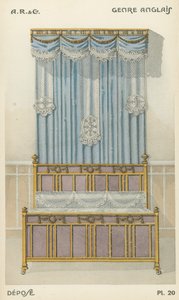 Ilustración del catálogo de productos de diseño interior de A R & Cie, Francia de French School