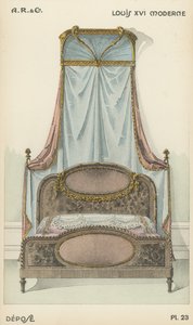 Ilustración del catálogo de productos de diseño interior de A R & Cie, Francia de French School