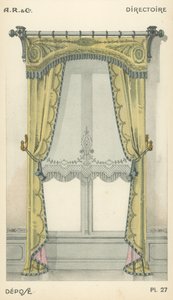 Ilustración del catálogo de productos de diseño interior de A R & Cie, Francia de French School