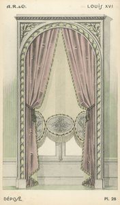 Ilustración del catálogo de productos de diseño interior de A R & Cie, Francia de French School