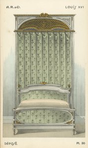 Ilustración del catálogo de productos de diseño interior de A R & Cie, Francia de French School