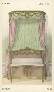 Ilustración del catálogo de productos de diseño interior de A R & Cie, Francia de French School