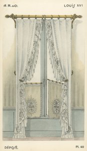 Ilustración del catálogo de productos de diseño interior de A R & Cie, Francia de French School