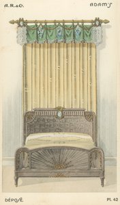 Ilustración del catálogo de productos de diseño interior de A R & Cie, Francia de French School