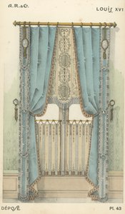 Ilustración del catálogo de productos de diseño interior de A R & Cie, Francia de French School