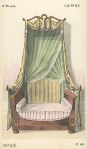 Ilustración del catálogo de productos de diseño interior de A R & Cie, Francia de French School