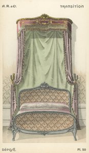 Ilustración del catálogo de productos de diseño de interiores de A R & Cie, Francia de French School