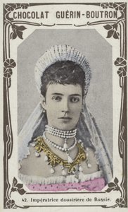 Emperatriz Viuda de Rusia de French School