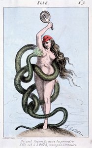 De cien maneras puedes tomarlo, está en alquiler, pero no en venta (Thiers como serpiente rodea a Marianne). de French School