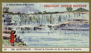 Frente a las Cataratas Horseshoe, Victoria, Australia de French School