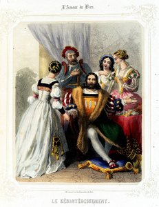 En el amor del bien de Sauvageot, segunda mitad del siglo XIX