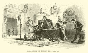 Indolencia de Enrique III de French School