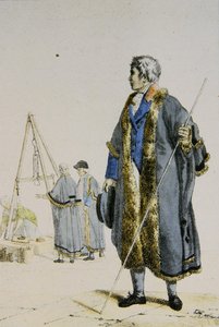Inspector de Pesas y Medidas en Polonia, c.1817 de French School