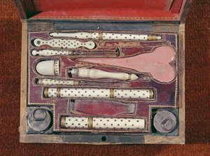 Estuche de instrumentos para vacunaciones, c.1820