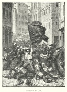 Insurrección de Lyon de French School