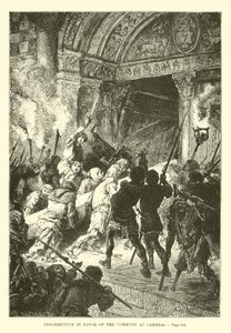 Insurrección a favor de la Comuna en Cambrai de French School