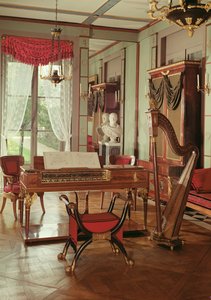 Interior de la sala de música de la Emperatriz Josefina de French School