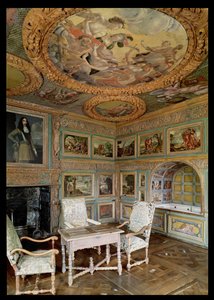 Interior de la Salle Louis XIV o la Salle de Bain de French School