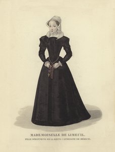 Isabelle de Limeuil, dama de honor de Catalina de Médici, esposa del rey Enrique II de Francia