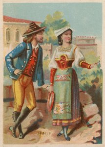 Traje italiano de French School