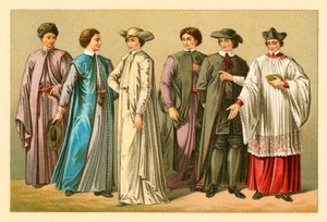 Traje de Italia de French School