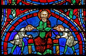 Jacob bendiciendo a Efraín y Manasés