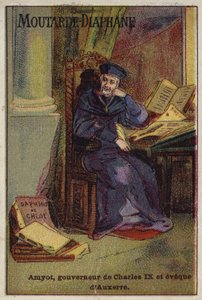Jacques Amyot, escritor y traductor renacentista francés y obispo de Auxerre de French School
