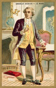 Jacques Necker, banquero y estadista francés nacido en Suiza de French School