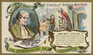 James Watt, ingeniero e inventor escocés de French School