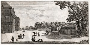 Jardín de Luxemburgo, París de French School