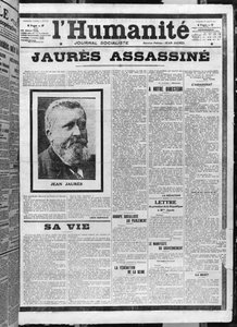 Jaurès asesinado, de L