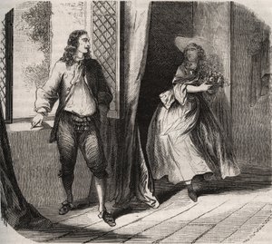 Jean Baptiste Poquelin, conocido como Molière (1622-1673) propuso matrimonio a la comediante Mademoiselle de Brie (Catherine Leclerc du Rose) de French School
