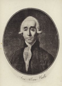 Jean Sylvain Bailly, astrónomo, matemático y político revolucionario francés (litografía) de French School
