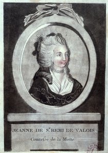Jeanne de Valois-Saint-Remy (1756-91), Condesa de La Motte, c.1786 de French School