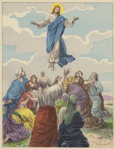Jesucristo, La Ascensión de French School