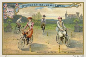 Jeux Cyclistes, ciclismo alrededor de bolos en Francia de French School