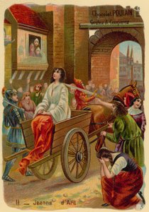 Juana de Arco camino a su ejecución