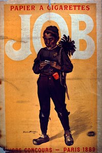 Papel de Cigarrillos Job, 1895