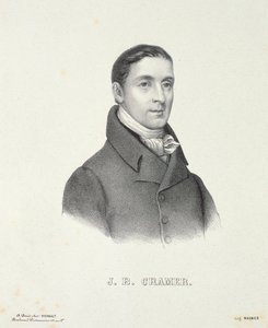 Johann Baptist Cramer (1771-1858) (grabado) de French School
