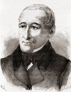 Johann Nicolaus von Dreyse, de Les Merveilles de la Science, publicado c.1870 de French School
