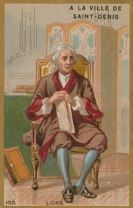 John Locke, filósofo inglés de la Ilustración de French School