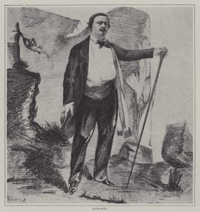 Joseph Darcier, cantante, actor y compositor francés de French School