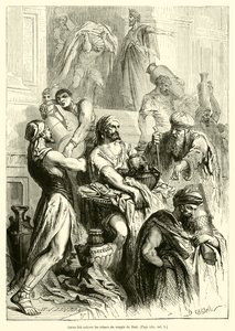 Josías hace retirar los tesoros del templo de Baal de French School