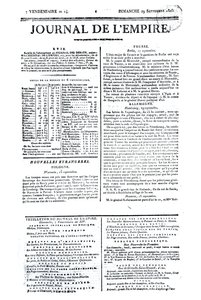 Journal de l