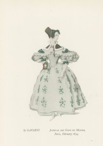 Journal des Gens du Monde, París, febrero 1834 de French School