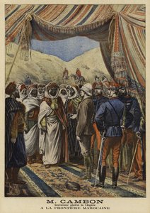Jules Cambon, Gobernador General de Argelia, en la frontera marroquí, 1897