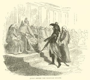 Junot ante el senado veneciano