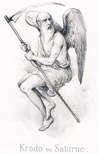 K Krodo o Saturno: Hijo de Urano y Tita