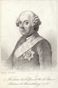 Rey Federico II de Prusia de French School