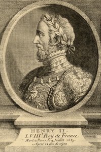 Rey Enrique II (1519-59) de Francia de French School